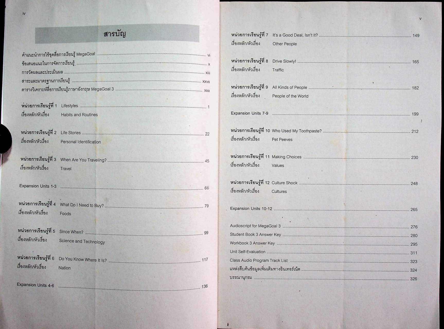 คู่มือครู รายวิชาพื้นฐาน ภาษาอังกฤษ MEGAGOAL 3 ชั้นมัธยมศึกษาปีที่ 3