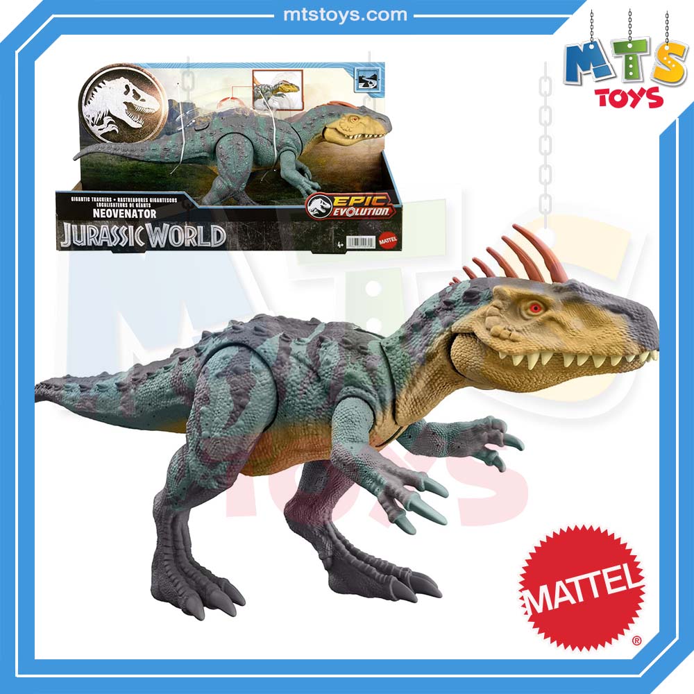 **MTS Toys**Mattel Jurassic World Gigantic Trackers : HTK78 Neovenator [ความยาวจากหัวถึงหาง 35 ซ.ม.]