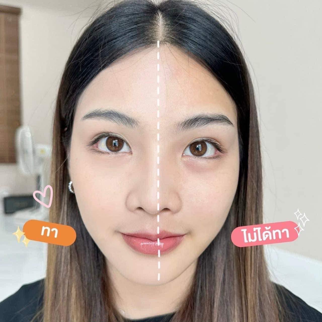 คุชชั่นตาแป๋ว มี2เฉดสีสำหรับผิวขาวและผิวสองสีคุชชั่นชูก้าร์ SPF50 PA+++ คุมมัน กันน้ำ กันเหงื่อ ปกปิดแต่บางเบา