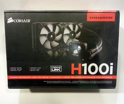 Corsair Hydro H100i Water cooling