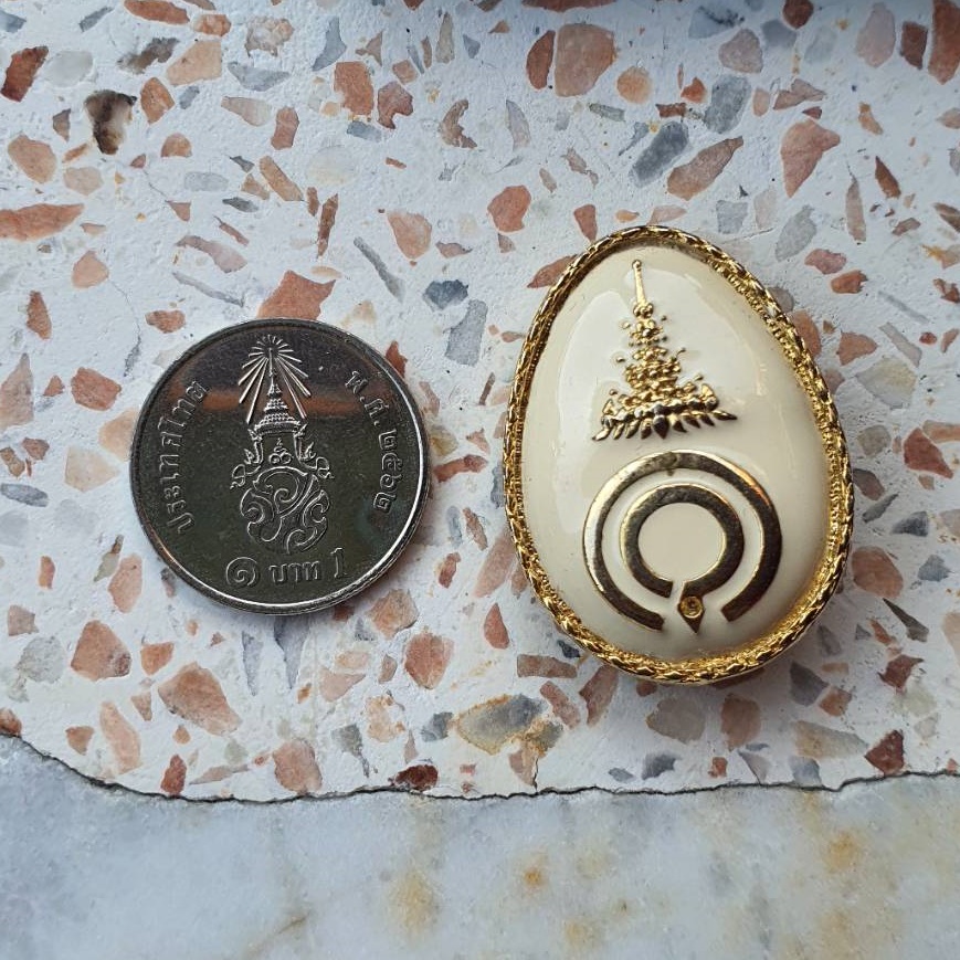 เข็มกลัด เข็มที่ระลึก สมเด็จพระเจ้าพี่นางเธอ ปี2551 พร้อมกล่องเดิม