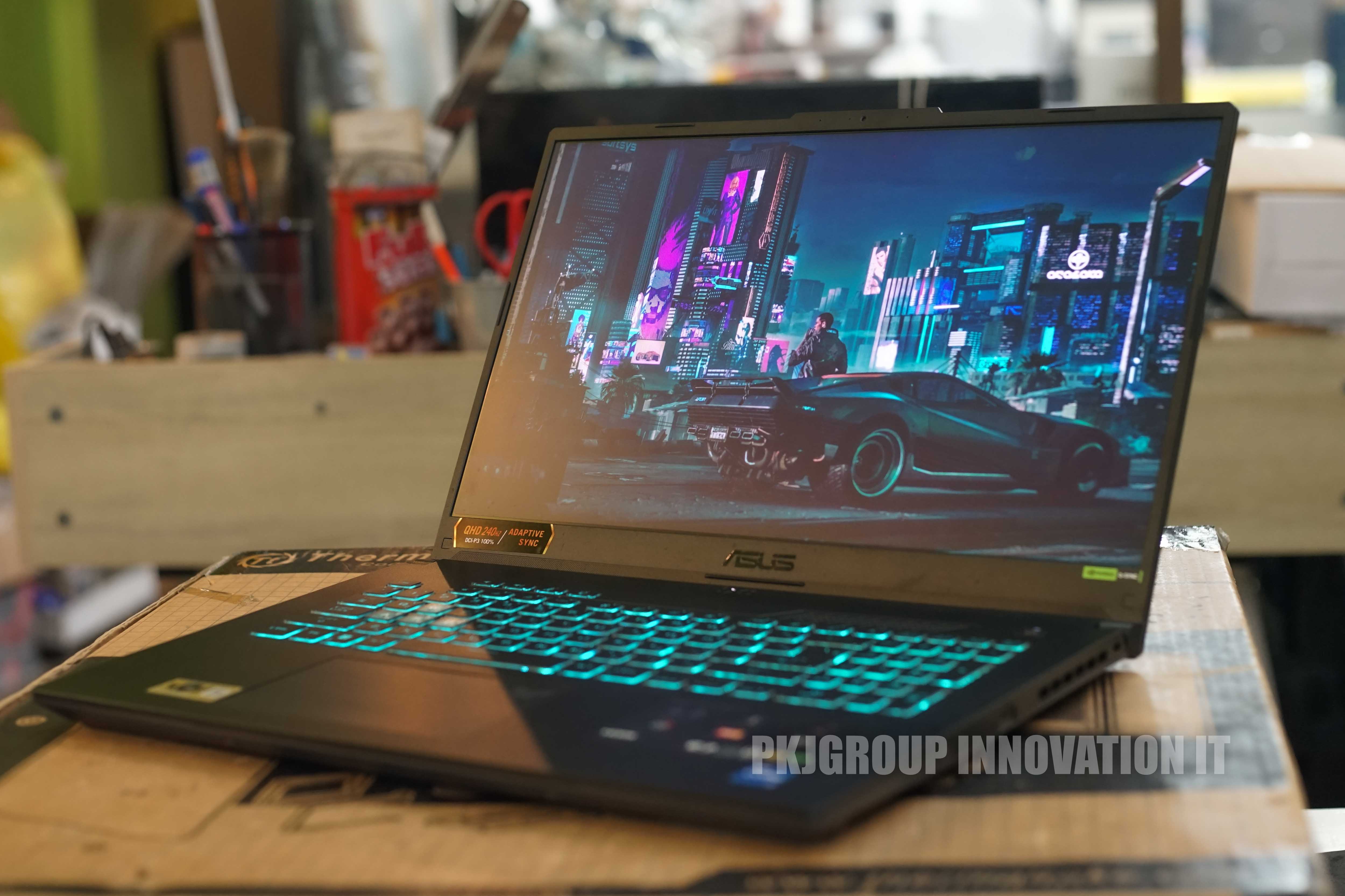 โน๊ตบุ๊คเล่นเกมมือสองจอใหญ่ Asus TUF A17 FX707ZV4-LL021W i7-12700H RAM 16 GB SSD 512GB RTX4060