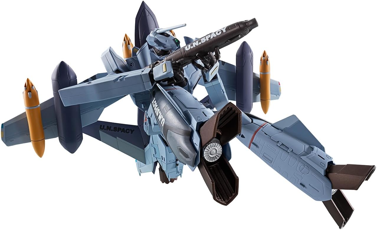**MTS Toys**Hi-Metal R Macross : VF-0A Phoenix+QF2200D-B Ghost [Shin Kudo Use]