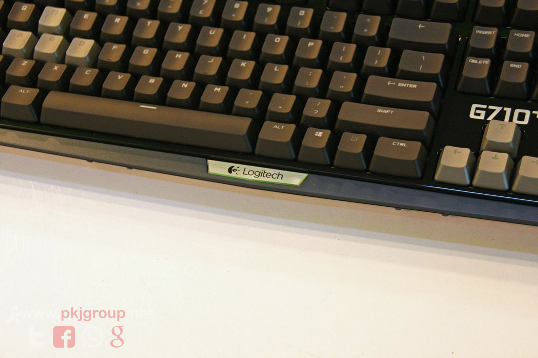 Logitech G710+ คีย์บอร์ดเกมส์ Cherry Switch ไฟสีขาว ราคาพิเศษ(รีวิว