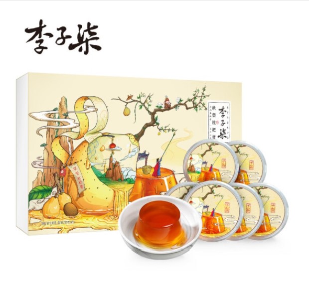 [Boxset] พุดดิ้งลูกแพร์ รสนุ่มนวลอร่อย หอมสดชื่น 420g Li Ziqi