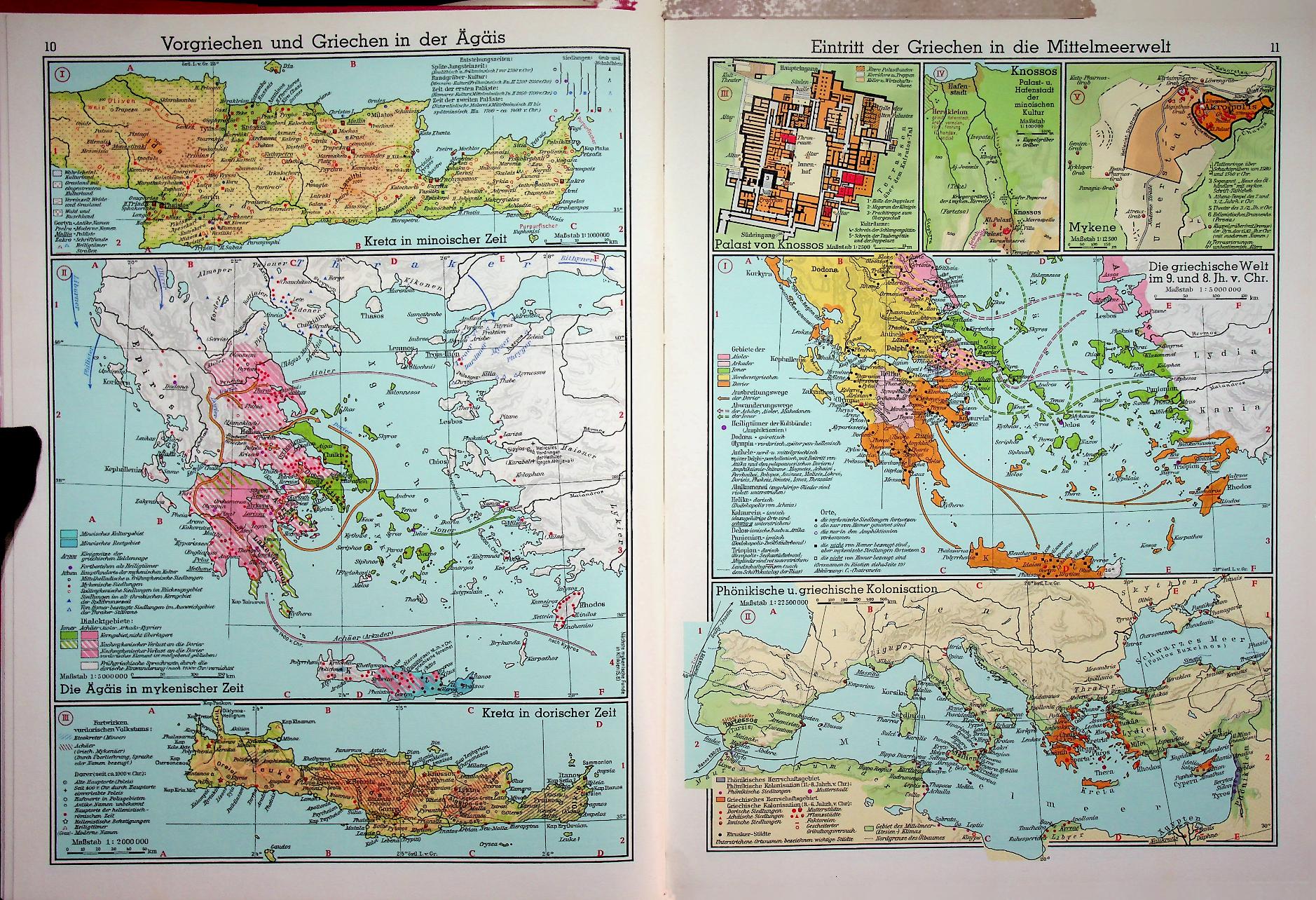Großer Atlas zur Weltgeschichte (ฉบับภาษาเยอรมัน)