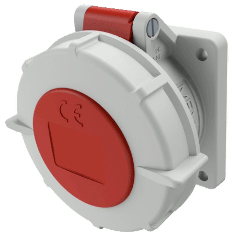 MENNEKES 1131 (รหัสเดิม 228A) ปลั๊กตัวเมียฝังตรง (3P+N+E) 16A 400V IP67