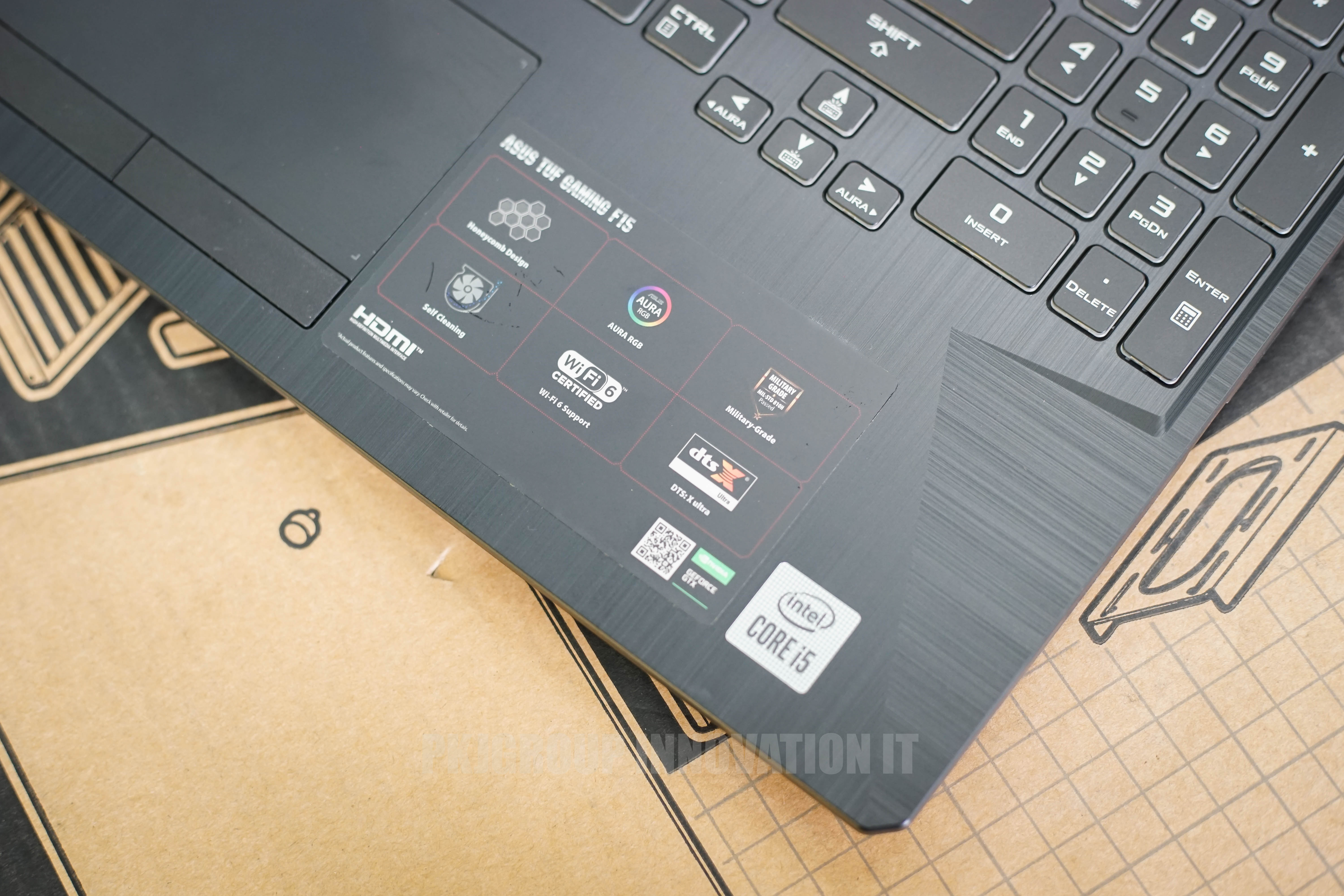 โน๊ตบุ๊คเล่นเกมมือสอง Asus TUF Gaming FX506LH-HN002T Intel core i5-10300H GTX 1650 SSD 512 GB