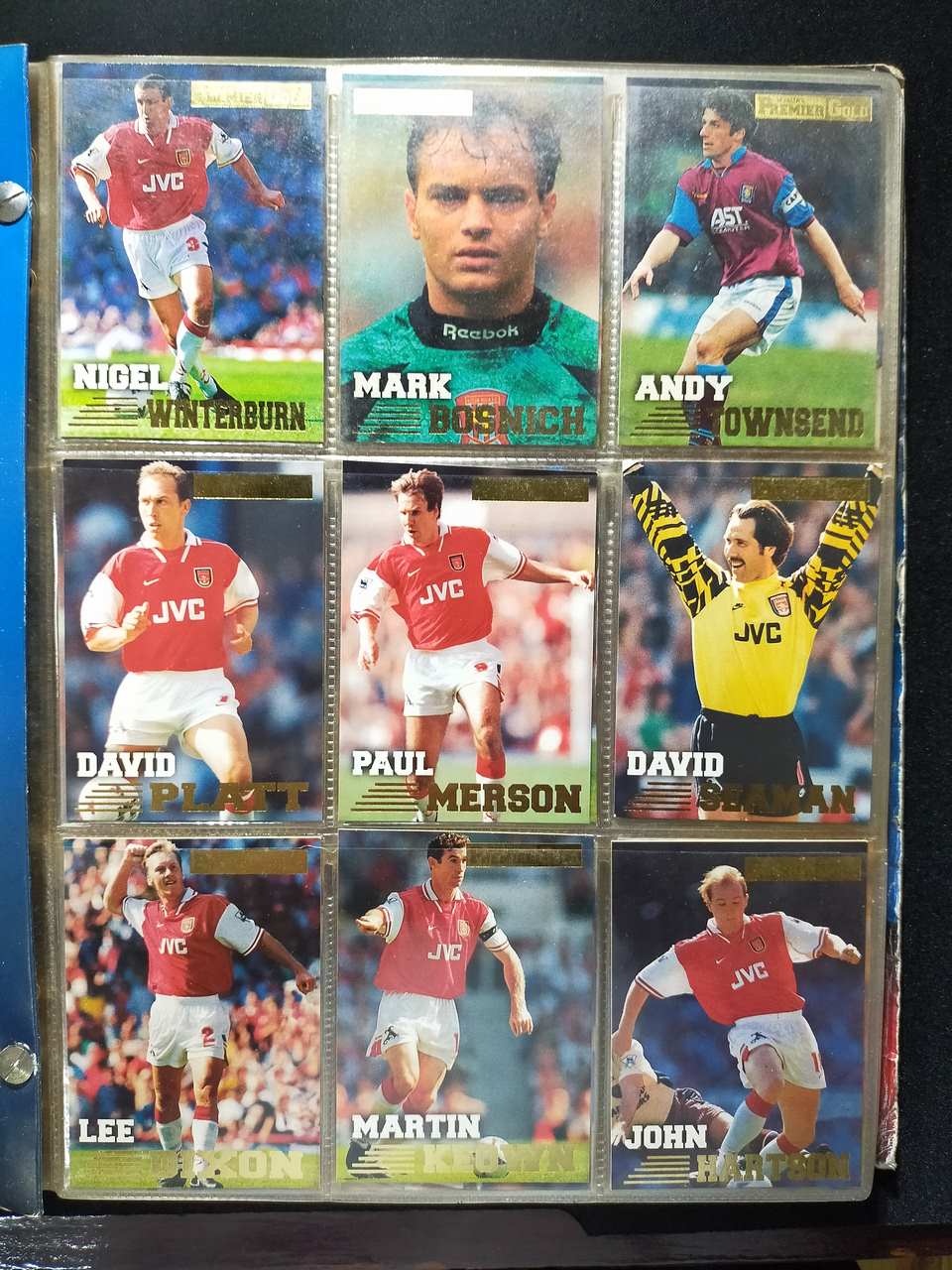 MERLIN'S PREMIER GOLD TRADING CARDS 1996-97 SEASON