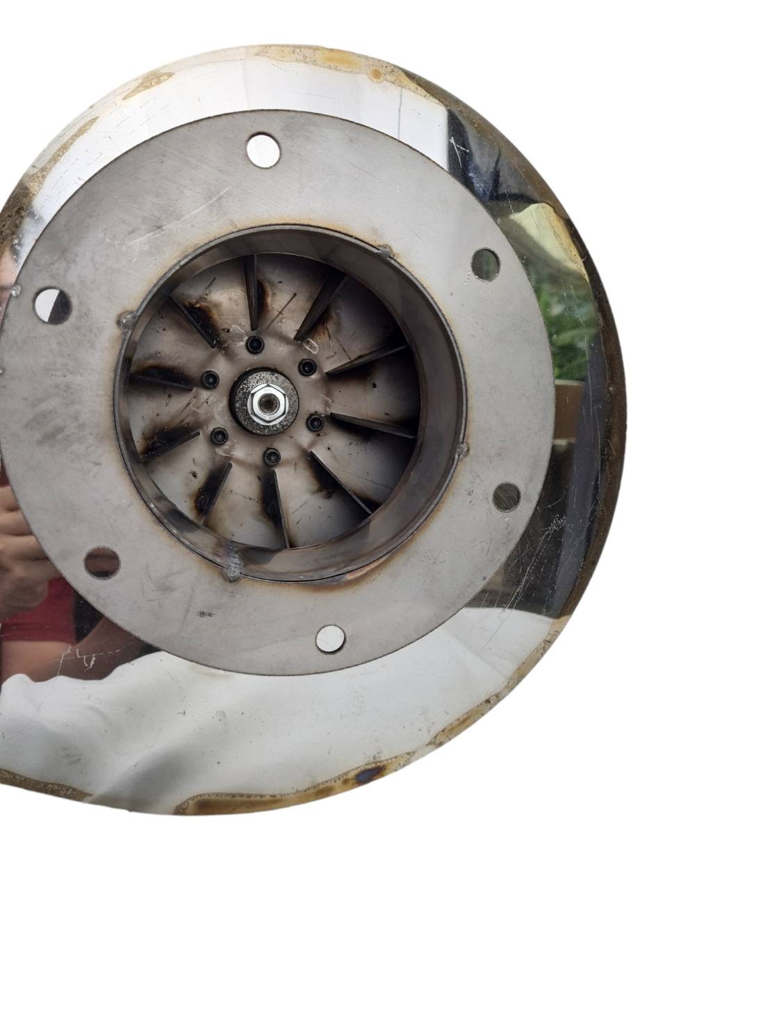 พัดลมโบเวอร์ สแตนเลส 304 ขนาด 370W 220V สามารถทนความร้อนได้สูง 200องศาและทนกัดกร่อนสูงใช้งานกับสารเคมี อาหาร และงานที่มีความร้อนสูง