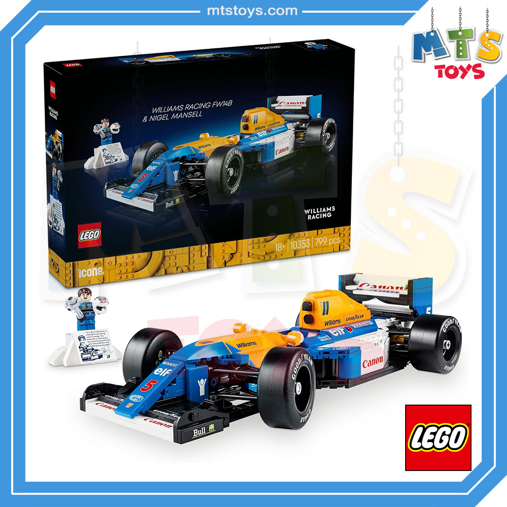 **MTS Toys**เลโก้ Lego 10353 Icons : Williams Racing FW14B & Nigel Mansell