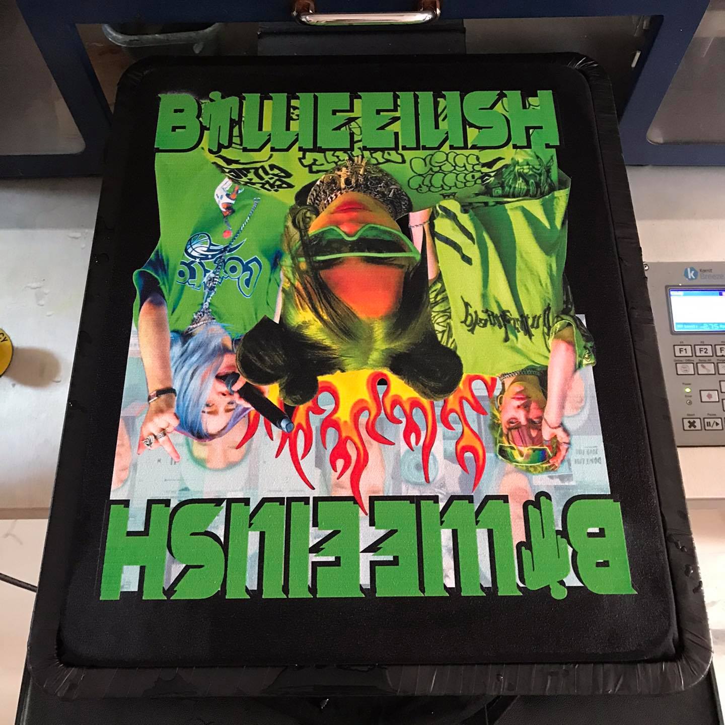 รับสกรีนเสื้อด่วน พิมพ์เสื้อยืด ผ้าทุกชนิด ระบบ DTG รับทําขั้นตํ่า 1ตัว รอรับได้เลย