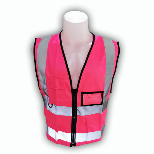 เสื้อกั๊กสะท้อนแสงซิป สกรีฟรี