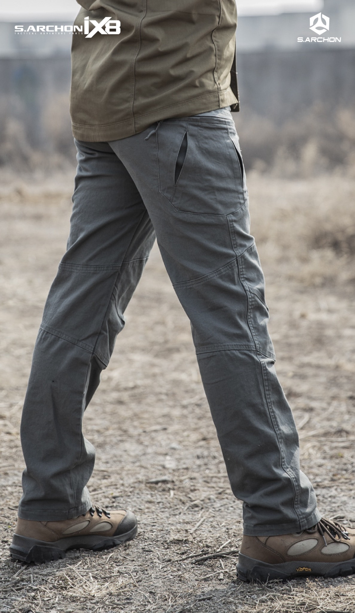 🇹🇭 108 ไทยแลนด์ แทคติคอล กางเกง S.Archon รุ่น IX8 ผ้ายืด