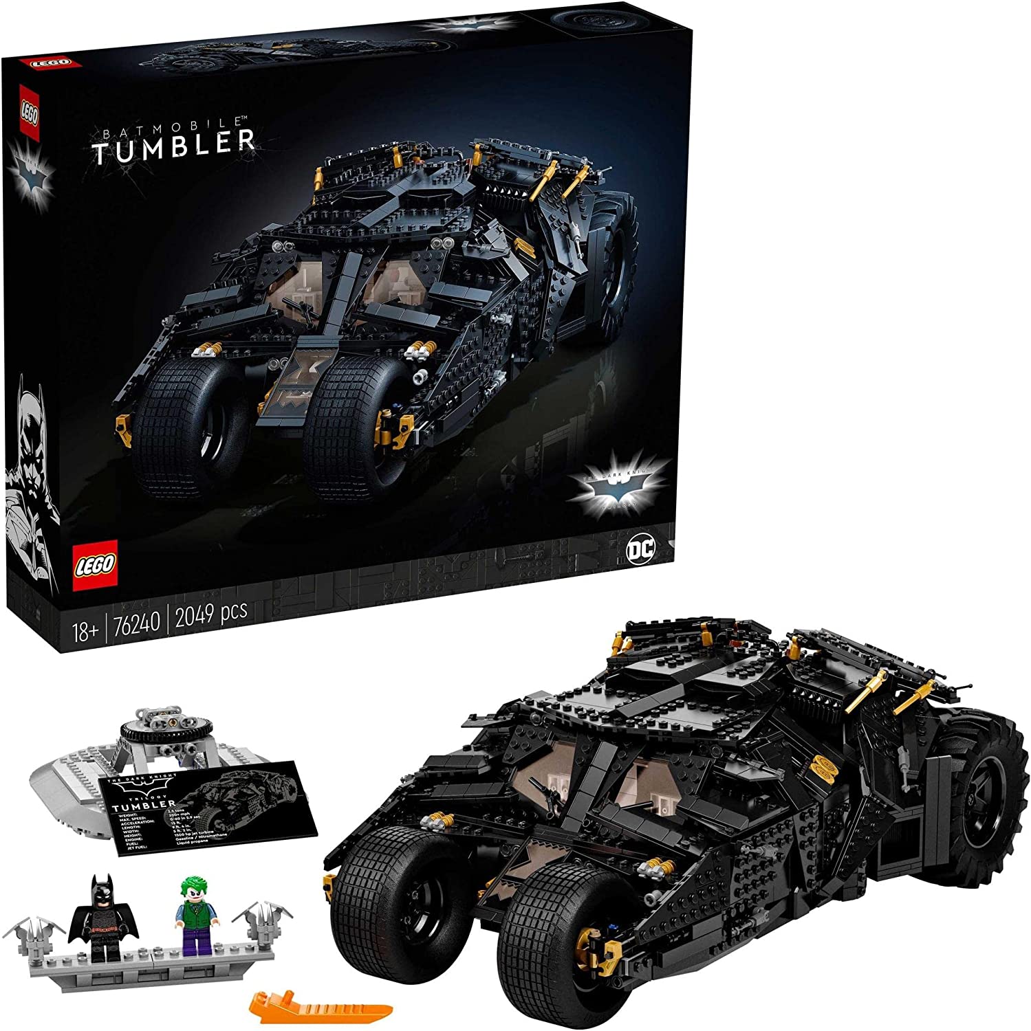 **MTS Toys**เลโก้ Lego 76240 DC Comics Super Heroes : Batman Classic TV Series Batmobile