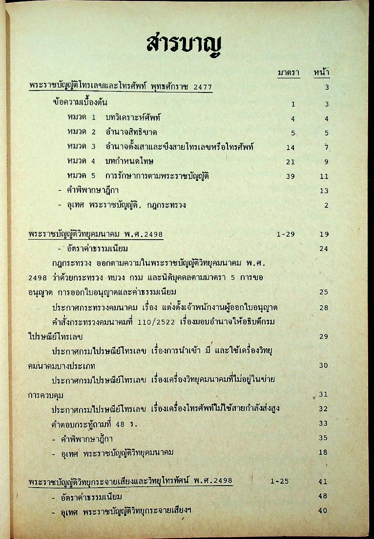 กฎหมายโทรคมนาคม ปรับปรุง พ.ศ. 2536