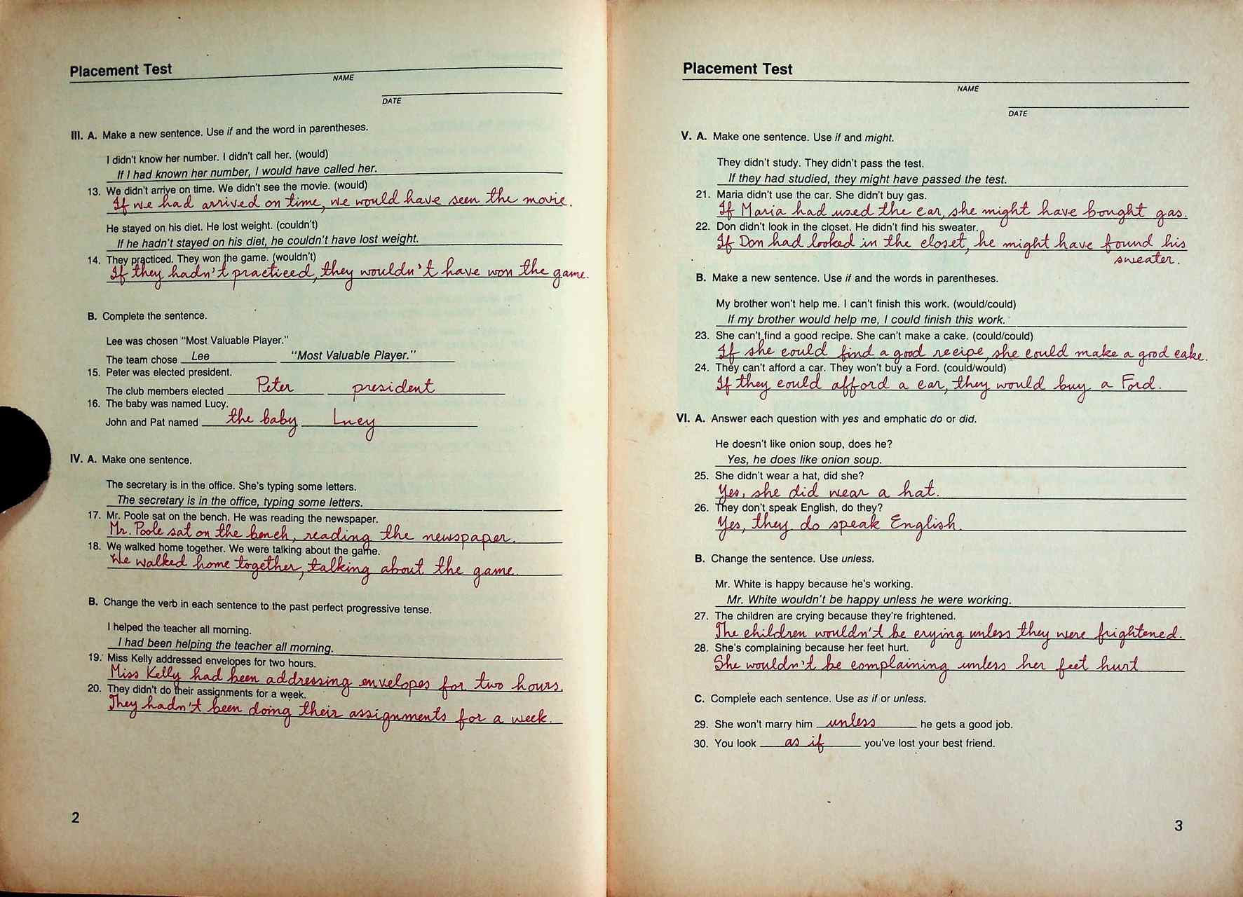 KEY WORKBOOK PRACTICE BOOK ENGLISH FOR A CHANGING WORLD 5 รายวิชา อ 513 - อ 514 ภาษาอังกฤษ 3-4 ชั้นมัธยมศึกษาปีที่ 5