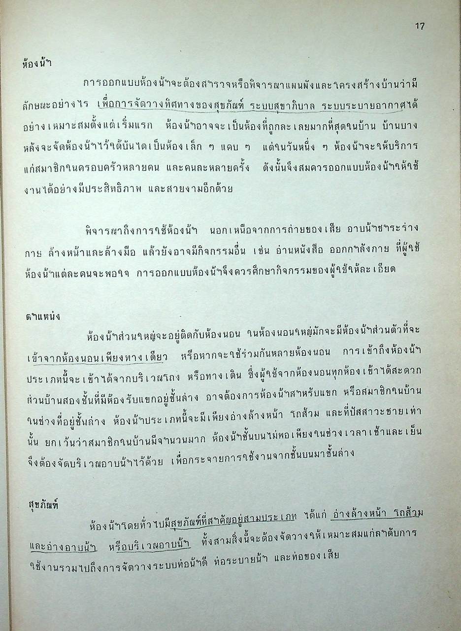 การออกแบบสถาปัตยกรรมพื้นฐาน ARCHITECTURAL DESIGN I