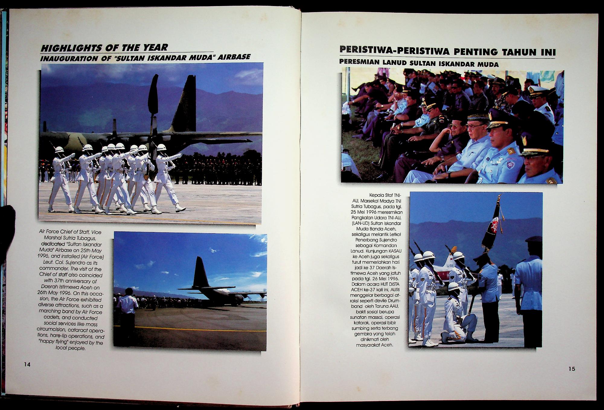 KINERJA PEMBANGUNAN ACEH DEVELOPMENT PERFORMANCE 1996/1997