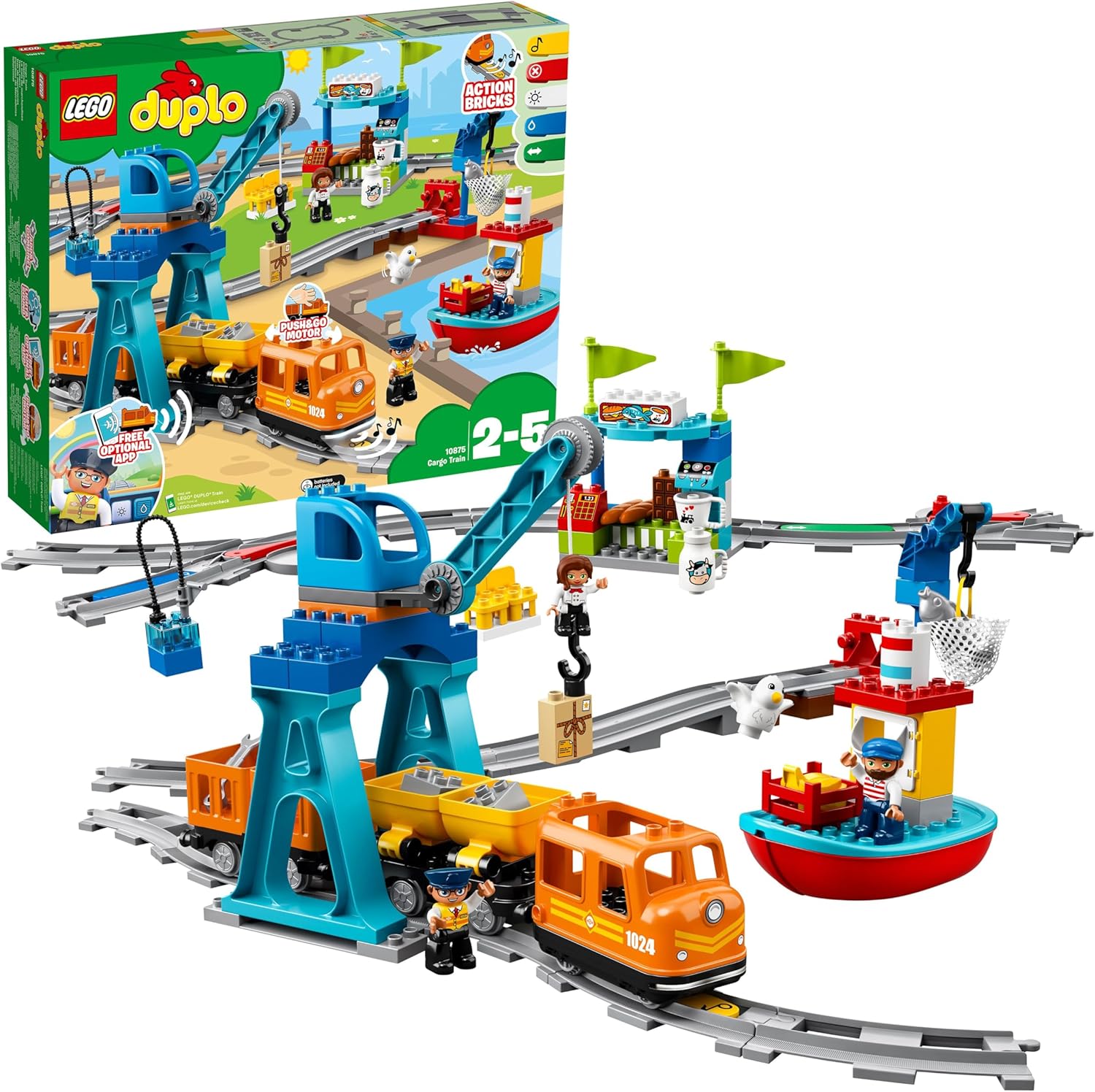 **MTS Toys**เลโก้ Lego Duplo 10875 : Cargo Train