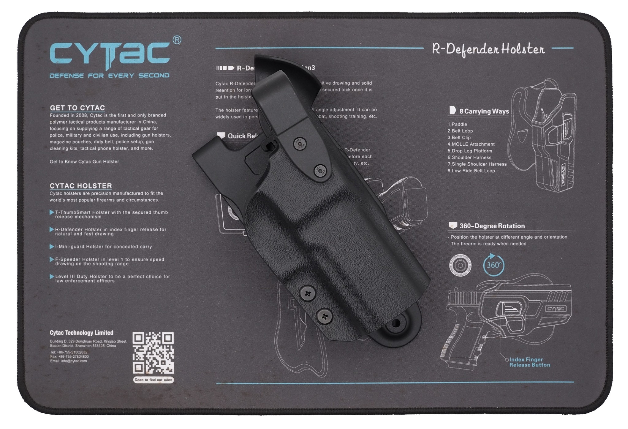 🇹🇭 1154 ไทยแลนด์ แทคติคอล ซองพกนอก Duty Level II Warriorland Sig Sauer P320