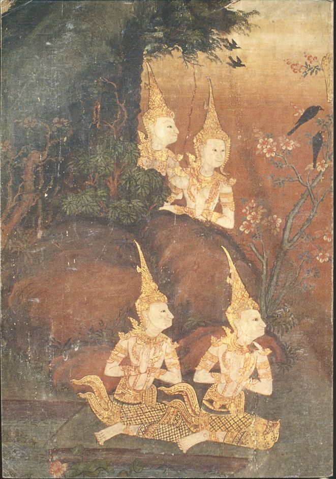 จิตรกรรมฝาผนัง นิทานชาดก (พระเจ้า ๕๐๐ ชาติ) หนังสืออ่านเพิ่มเติมสังคมศึกษา ระดับประถมศึกษาและมัธยมศึกษา