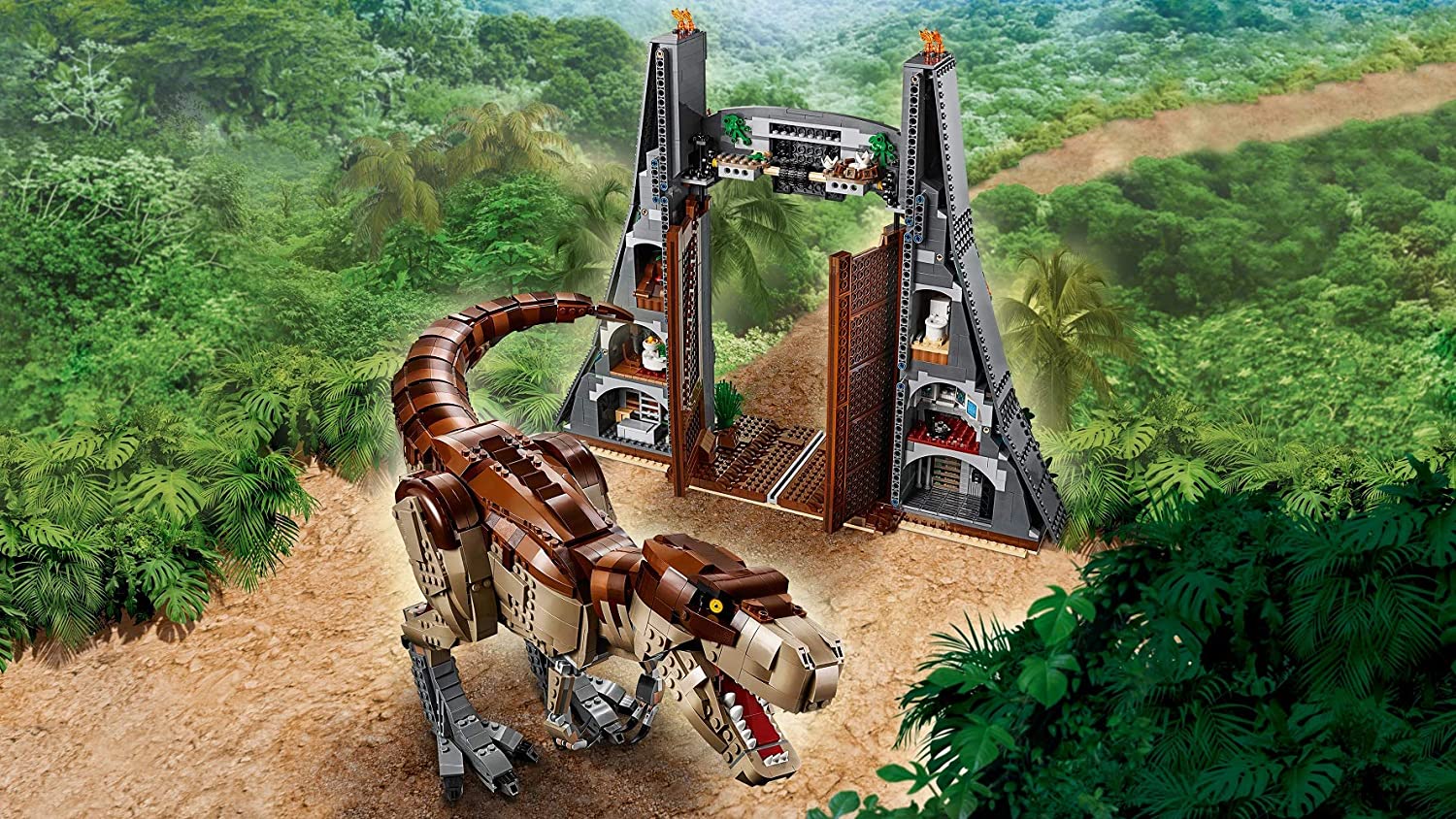 **MTS Toys**เลโก้ Lego Jurassic World 75936 : Jurassic Park T.rex Rampage