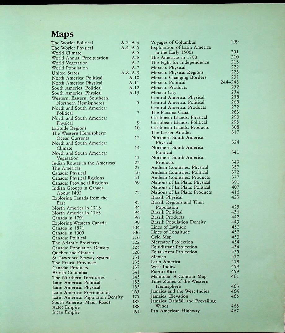 LATIN AMERICA AND CANADA