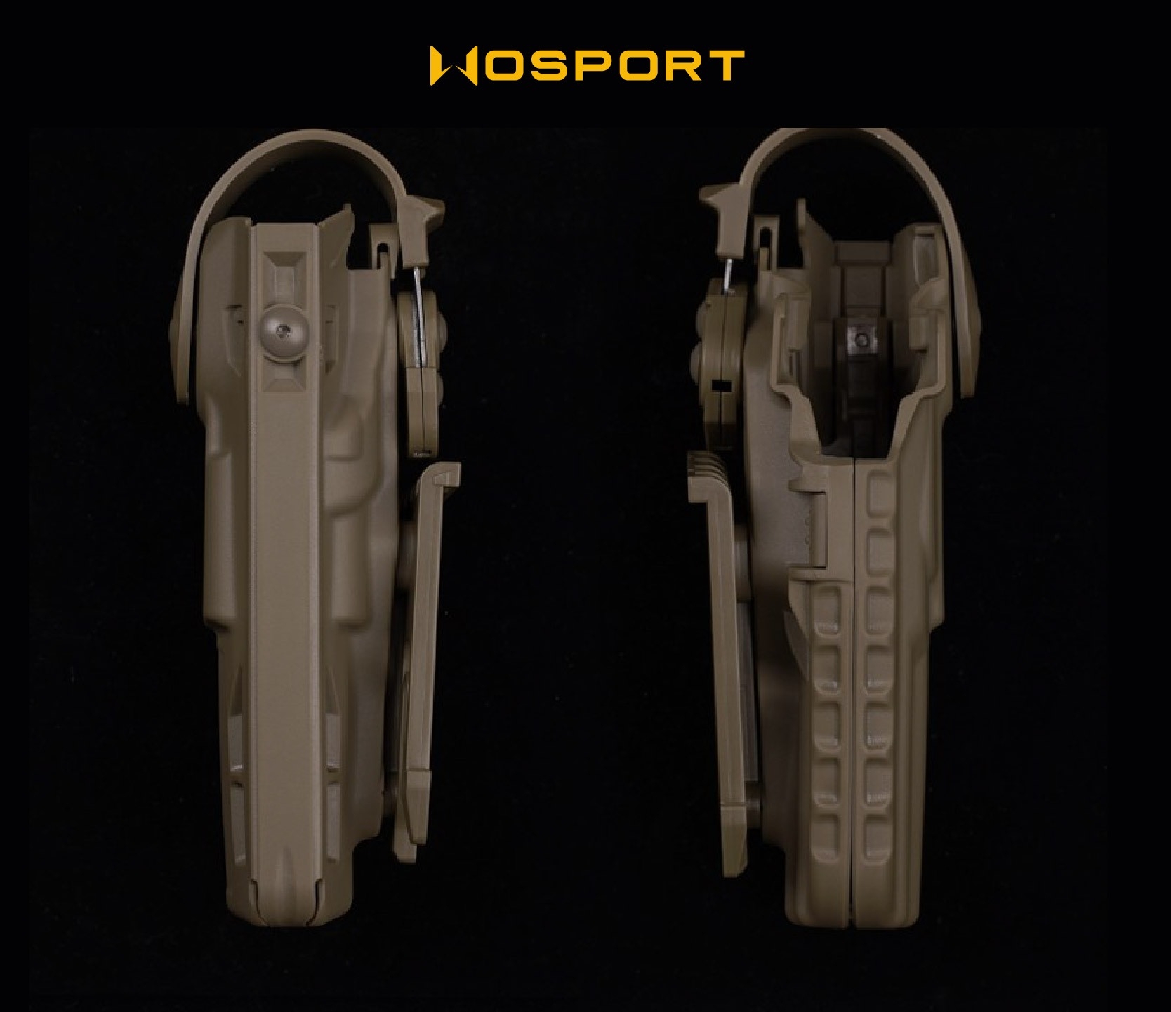 🇹🇭 1149 ไทยแลนด์ แทคติคอล ซองปืน Sig Sauer P320 Level 3 ( WOSPORT ) Sig Sauer P320 Level3 Holster [ GB-83 ]