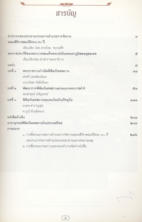 พระมหากษัตริย์ไทยกับการพิพิธภัณฑ์
