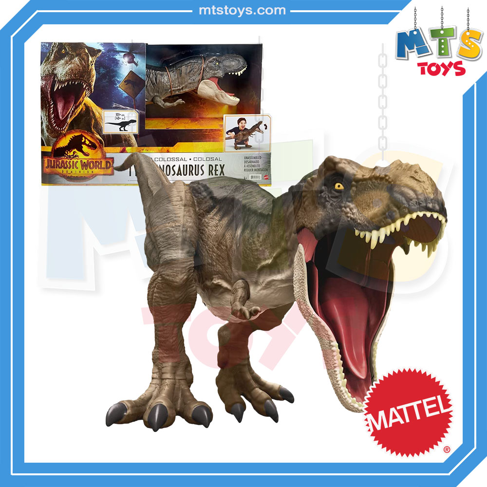 **MTS Toys**Mattel Jurassic World Super Colossal : HBK73 Tyrannosaurus Rex [ความยาวจากหัวถึงหาง 105 ซ.ม.]