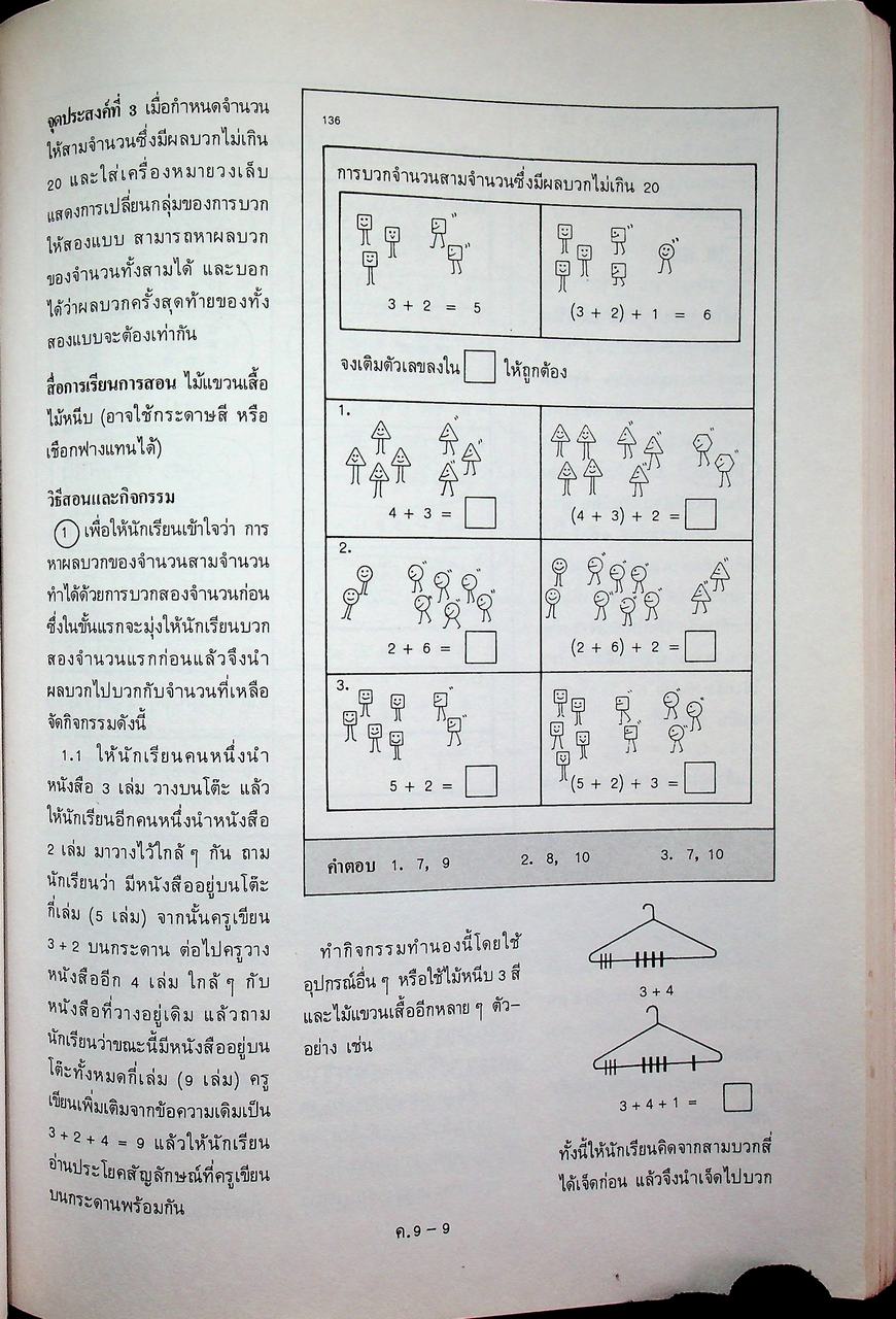 คู่มือครู [ครบชุด 6 เล่ม] คณิตศาสตร์ ชั้นประถมศึกษาปีที่ 1-6 หลักสูตรประถมศึกษา พุทธศักราช 2521
