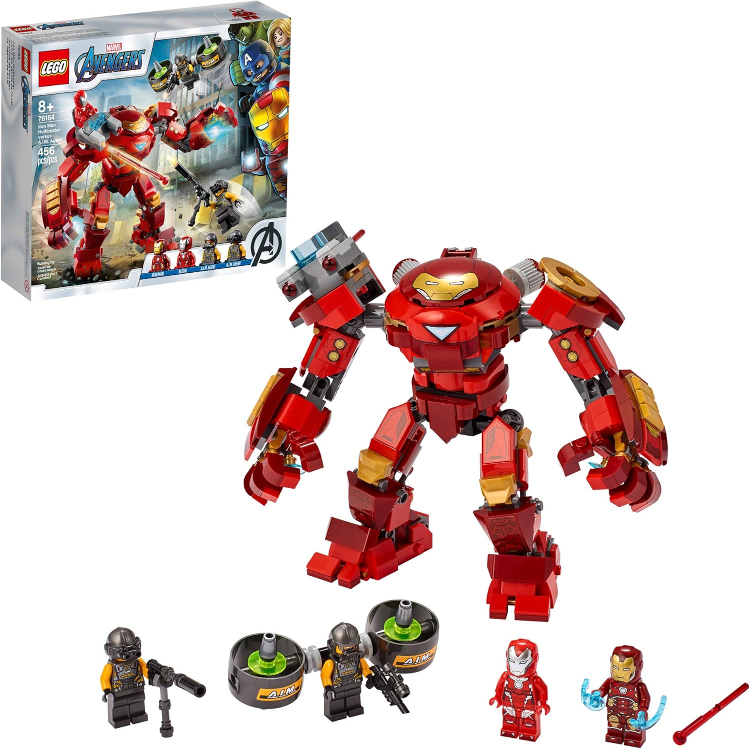 **MTS Toys**เลโก้ Lego 76164 Marvel Avengers : Iron Man Hulkbuster versus A.I.M. Agent
