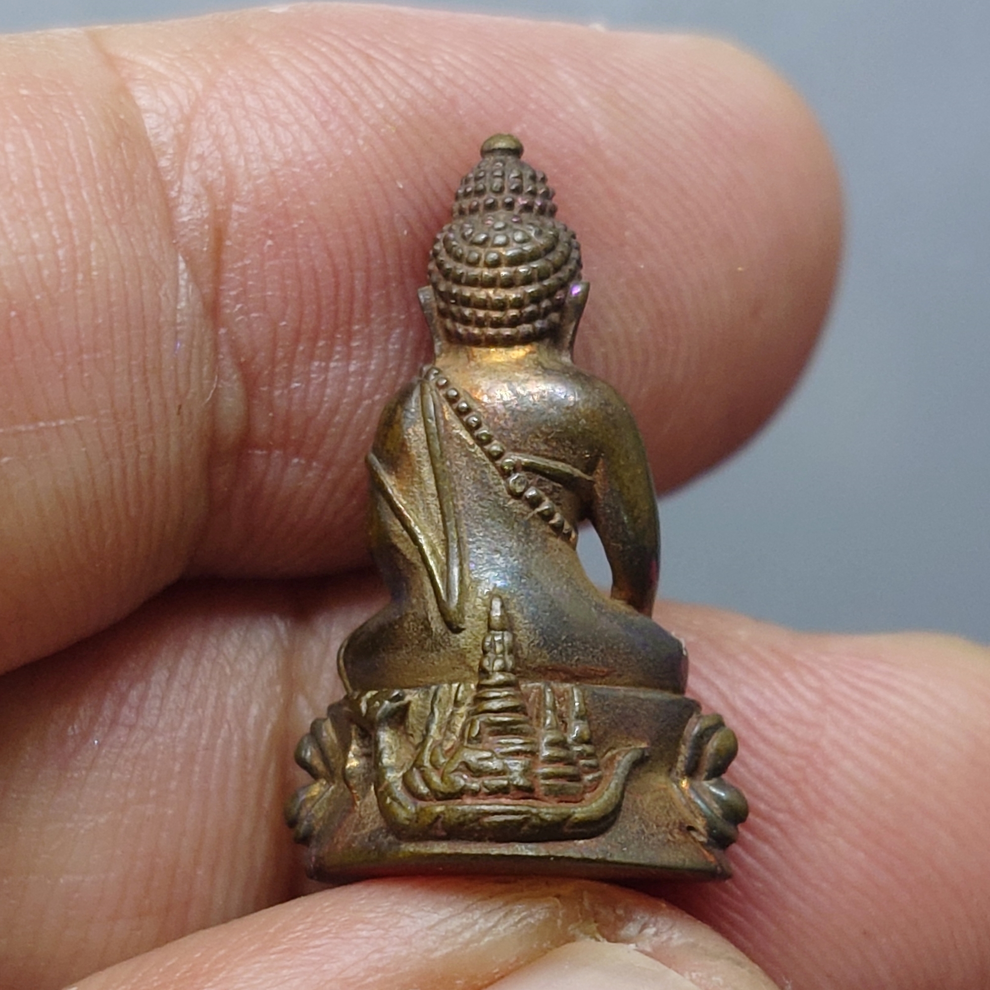 พระกริ่ง วัดแจ้ง รุ่น ๑ เนื้อนวะโลหะ พุทธาภิเษก ณ วัดอรุณราชวราราม ปี2547 พร้อมตลับเดิม