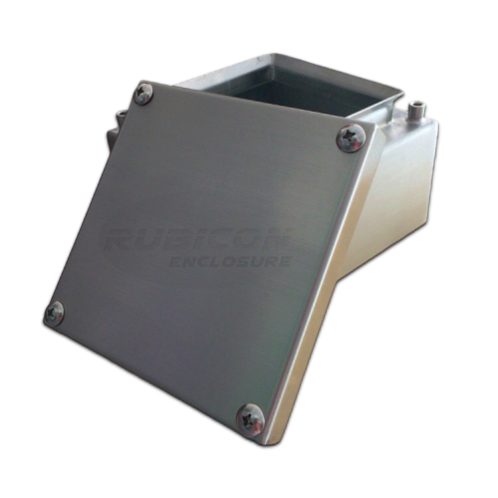 Junction Box Stainless RJ-05 Size: W250 x H250 x D150 mm. กล่องสแตนเลสกันน้ำ พร้อมแผ่นรองยึดอุปกรณ์ สแตนเลส 304 (SUS 304) ความหนา 1.5 มม.
