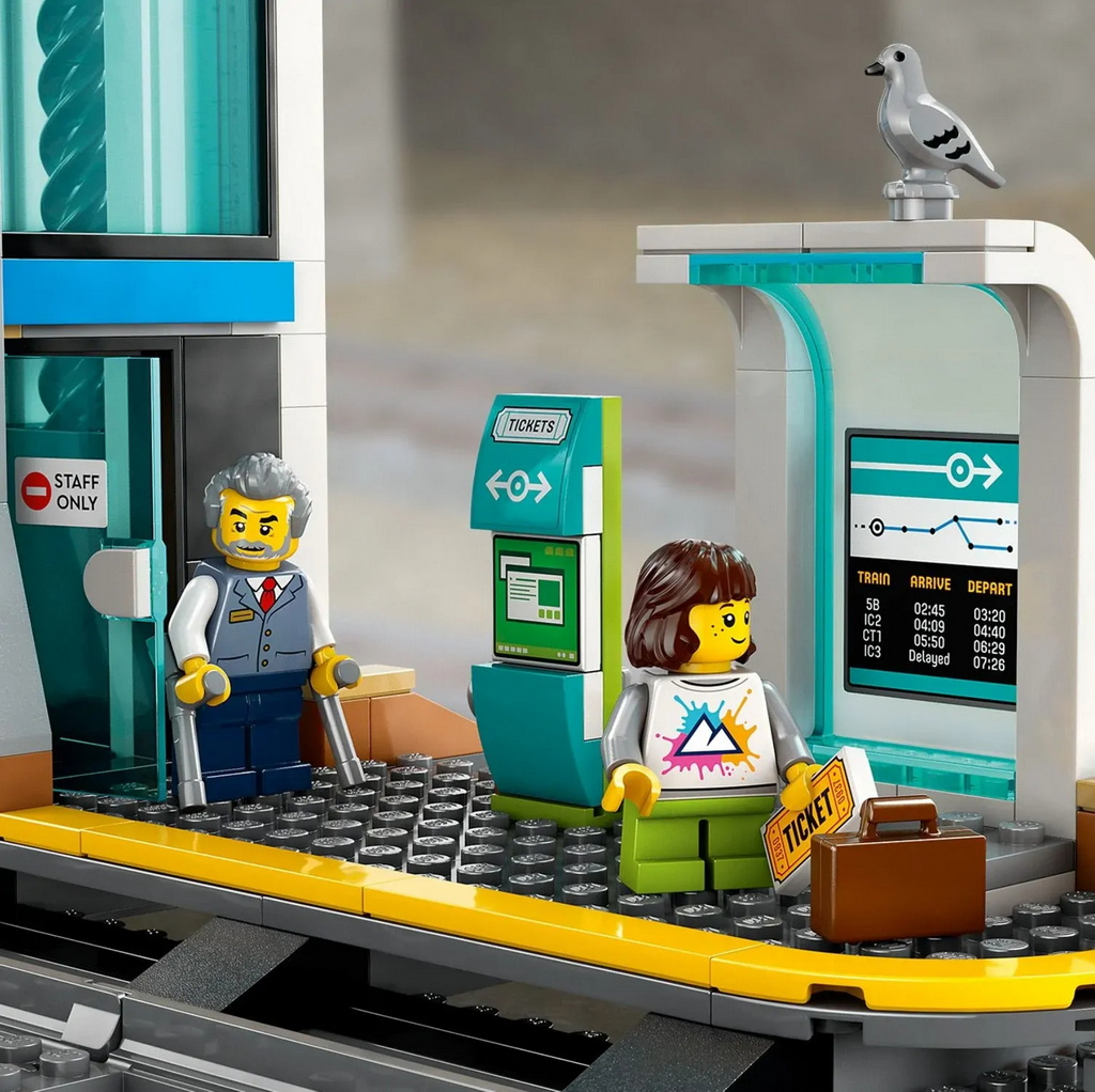 **MTS Toys**เลโก้ Lego 60469 City : Central Train Station