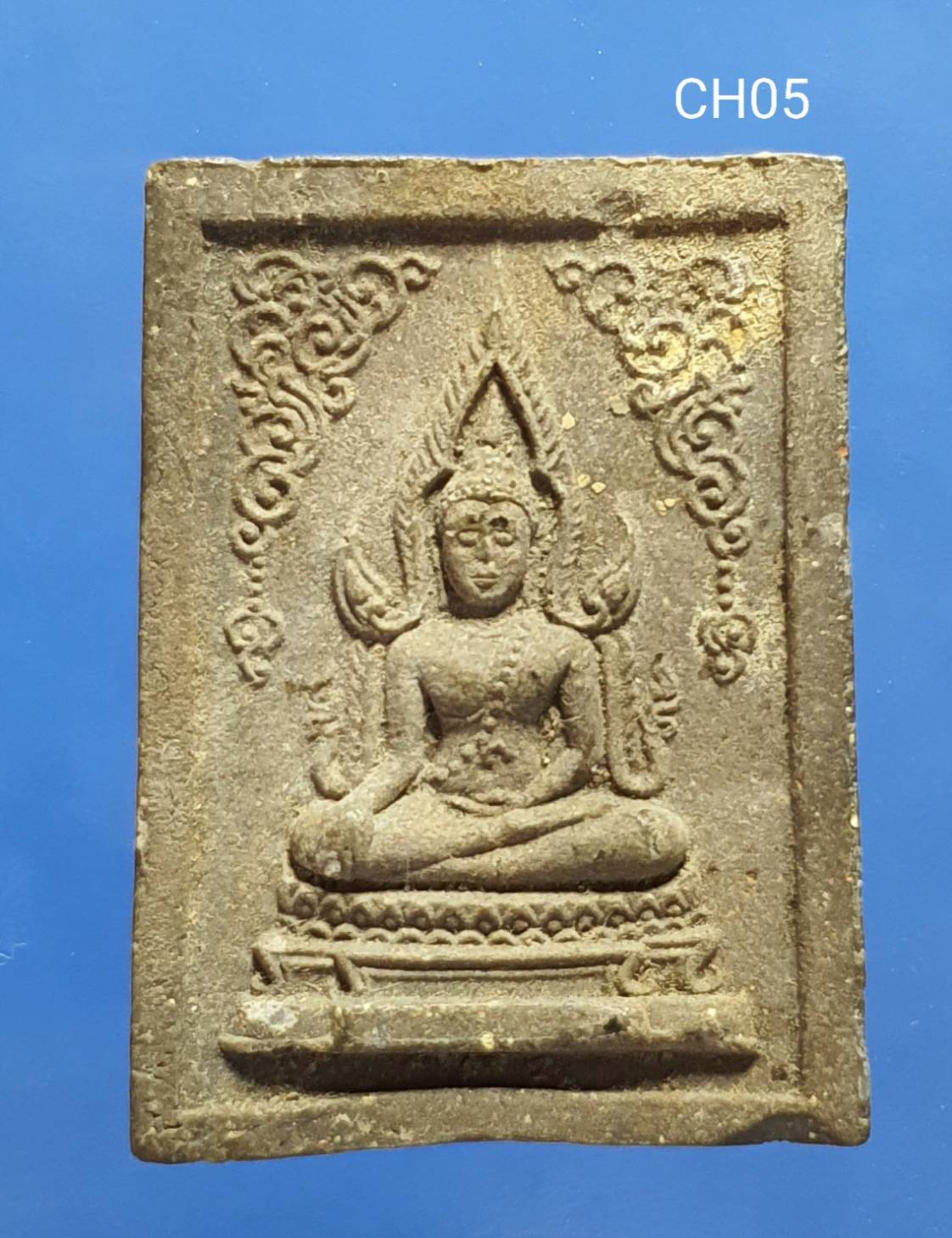 พระพุทธชินราช ปี 2515 เนื้อผง แท้ เช่ามาจากวัด พระบ้าน Phra Phut Chinnaraj, Wat Phra Si Rattana Mahathat