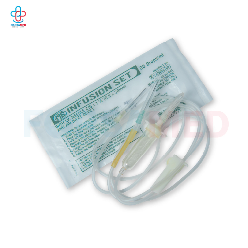 ชุดให้น้ำเกลือ (Infusion Set) 20 drop/ml.
