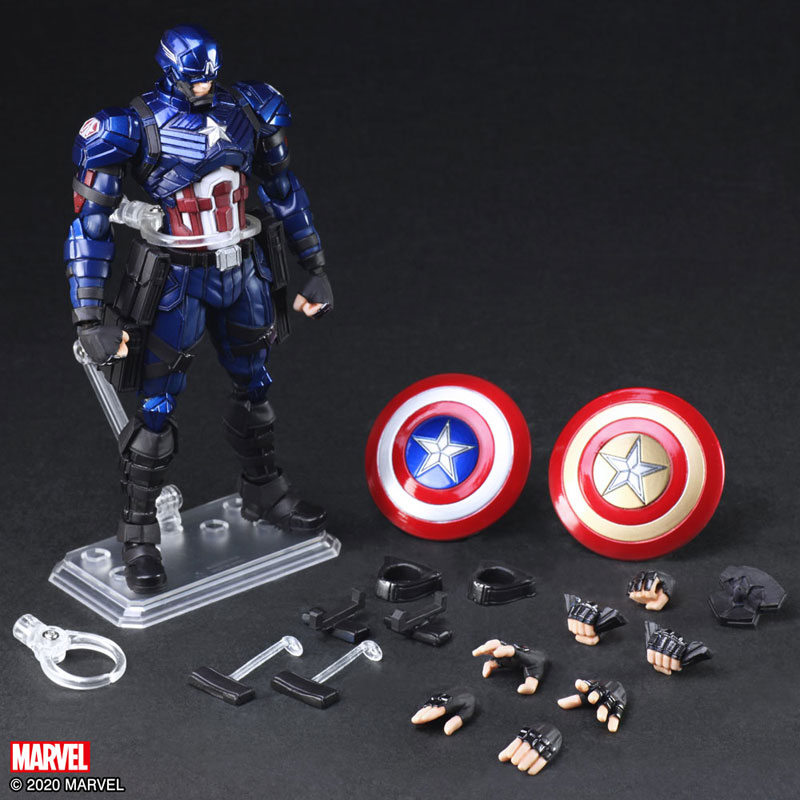Toy: Marvel Universe Variant Bring Arts Designed by Tetsuya Nomura <CAPTAIN AMERICA>