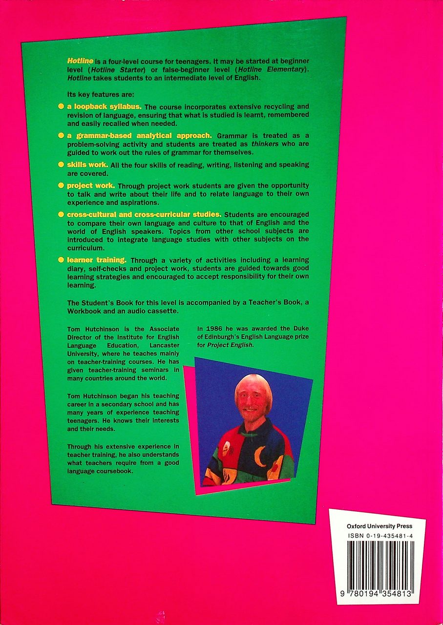 Hotline Starter Student's Book