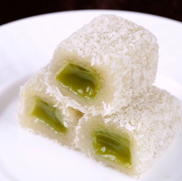 ไดฟุกุสอดไส้ชาเขียวมัทฉะ นุ่มหนึบหอมหวานกำลังดี (210g)