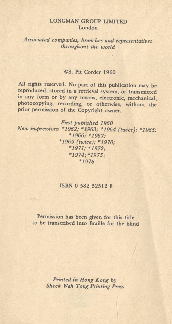 An Intermediate English Practice Book