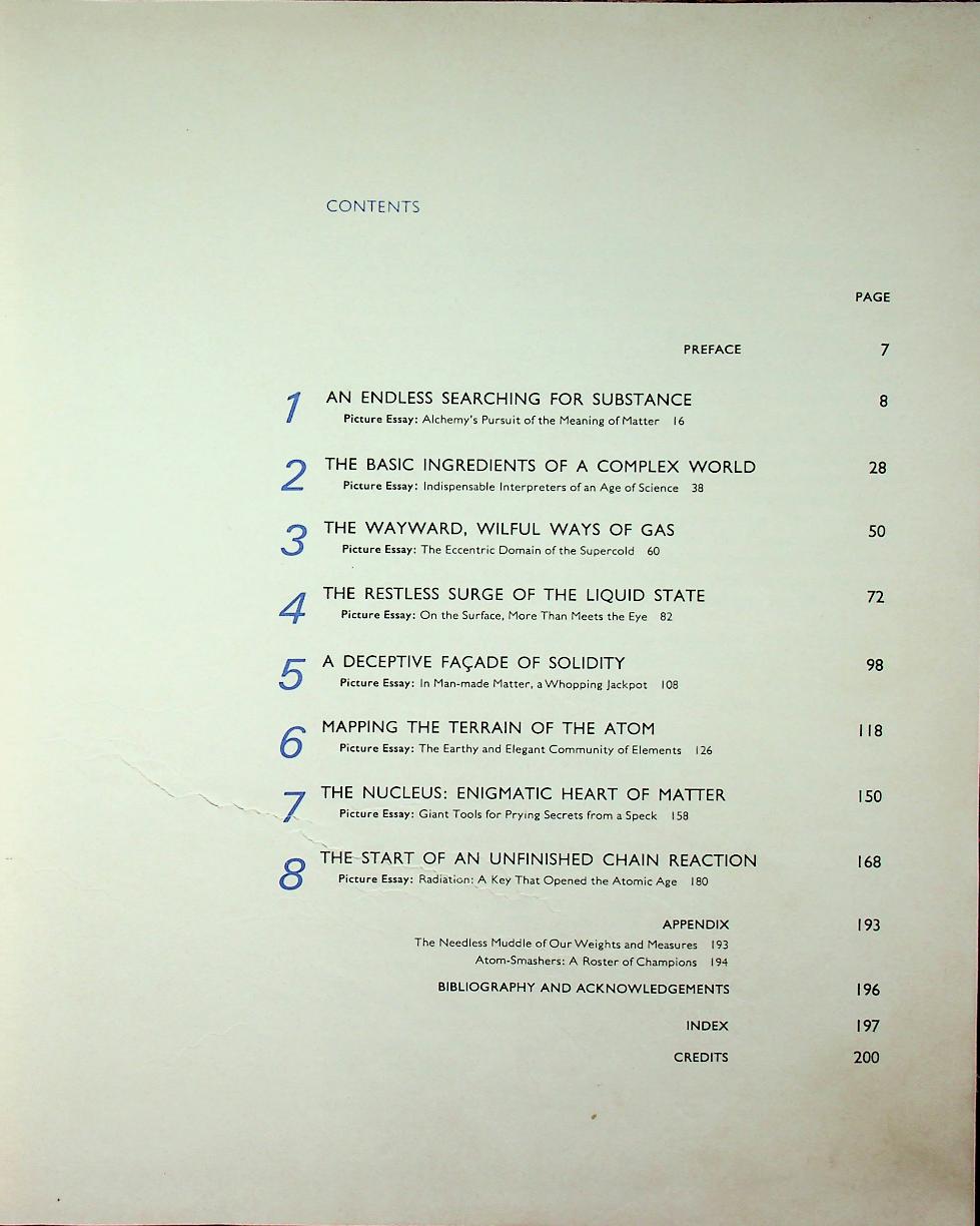 LIFE SCIENCE LIBRARY : MATTER