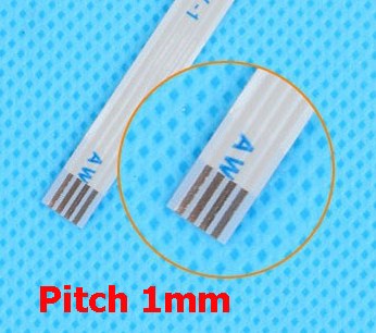 สายแพรโน๊ตบุ๊ค 4 Pins Pitch 1mm Flat Cable