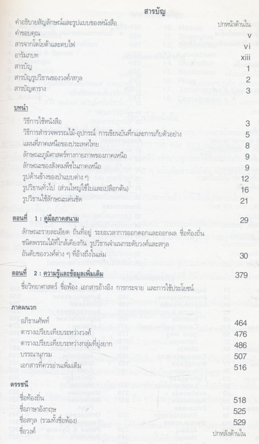 ต้นไม้เมืองเหนือ