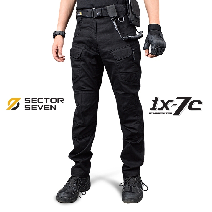 🇹🇭 20 ไทยแลนด์ แทคติคอล กางเกงขายาว Sector Seven IX7C ผ้าตาราง