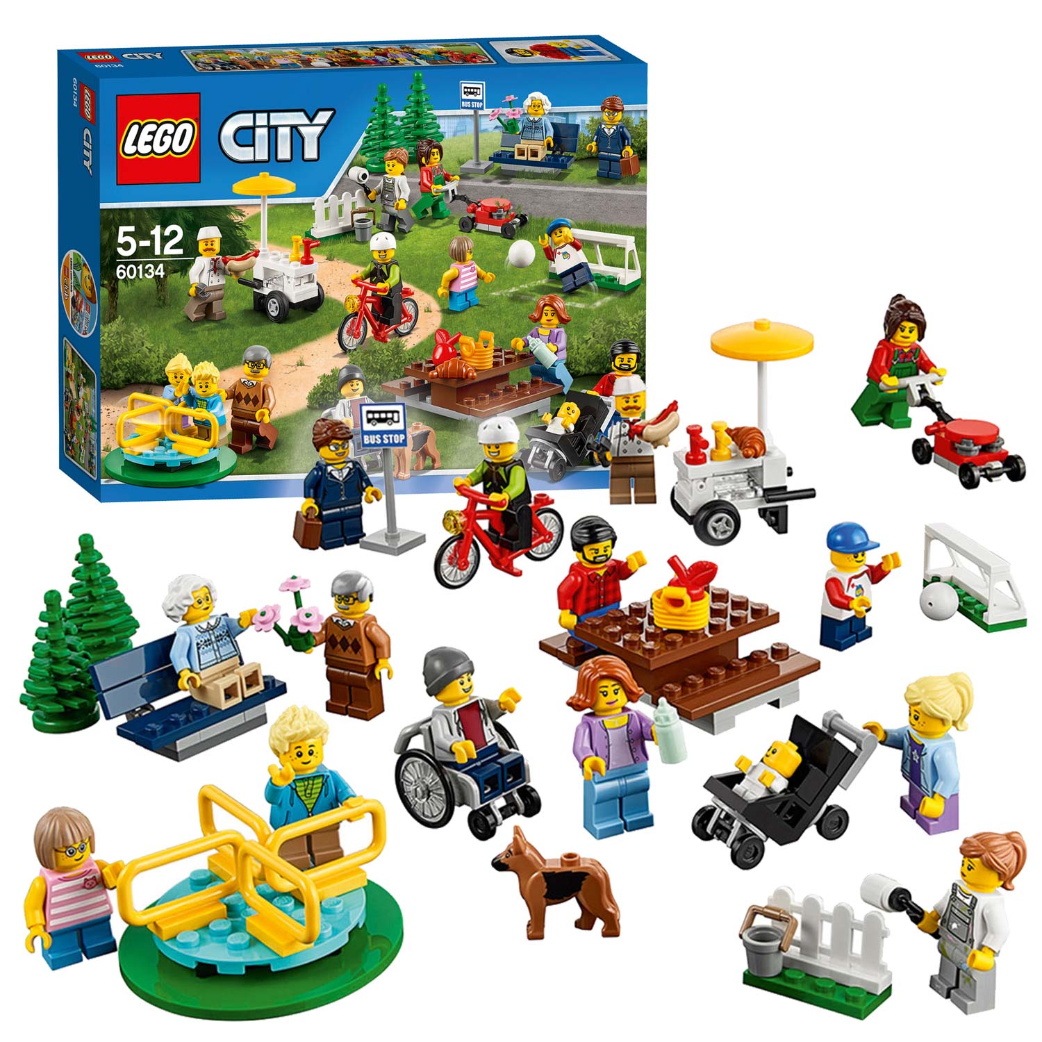 **MTS Toys**เลโก้ Lego 60134 City : Fun in The Park-City People Pack