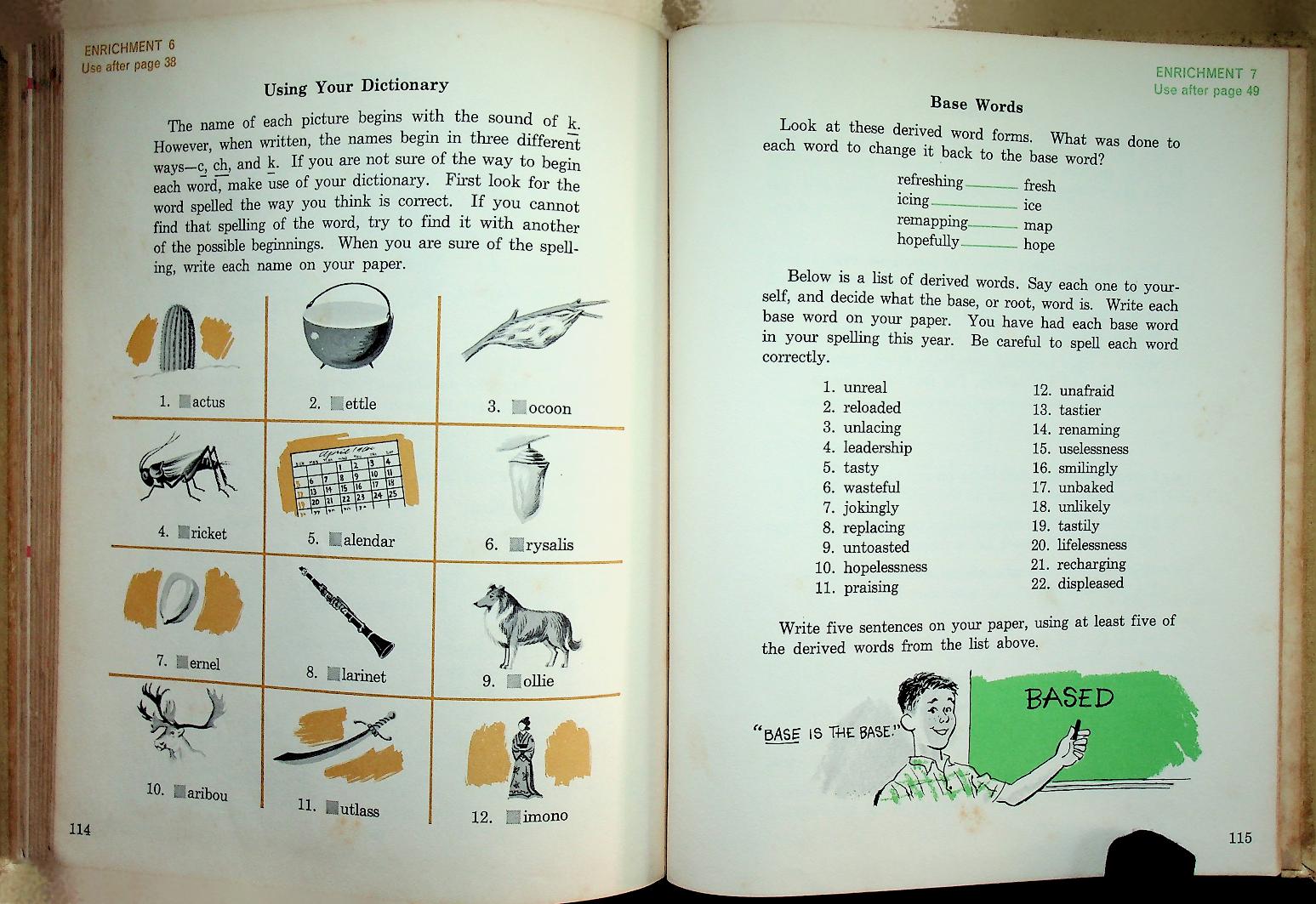 Harper/Row Basic Speller 5