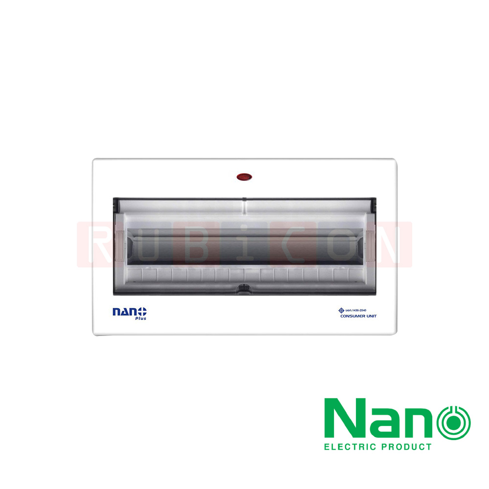 Nano Electric® NNP-CU14 ตู้คอนซูมเมอร์ยูนิต NANO PLUS ขนาด14-16 ช่อง(ตู้เปล่า)
