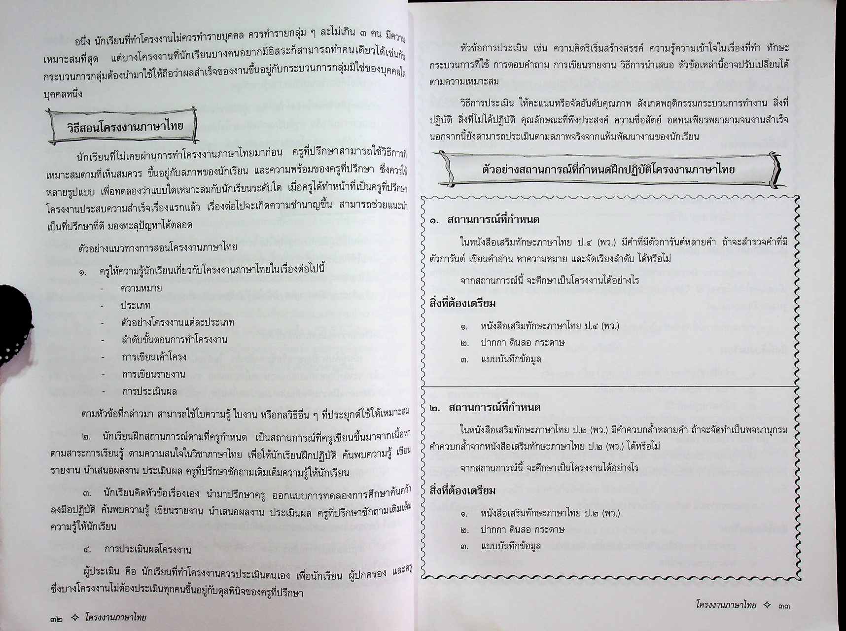 โครงงานภาษาไทย